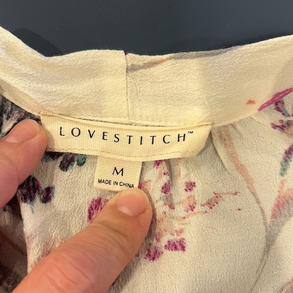 Lovestitch Floral Flutter Sleeve Dress - Picture 8 of 8